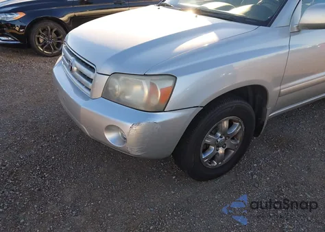 2005 Toyota Highlander V6 from USA, damaged, VIN JTEDP21AX50075730